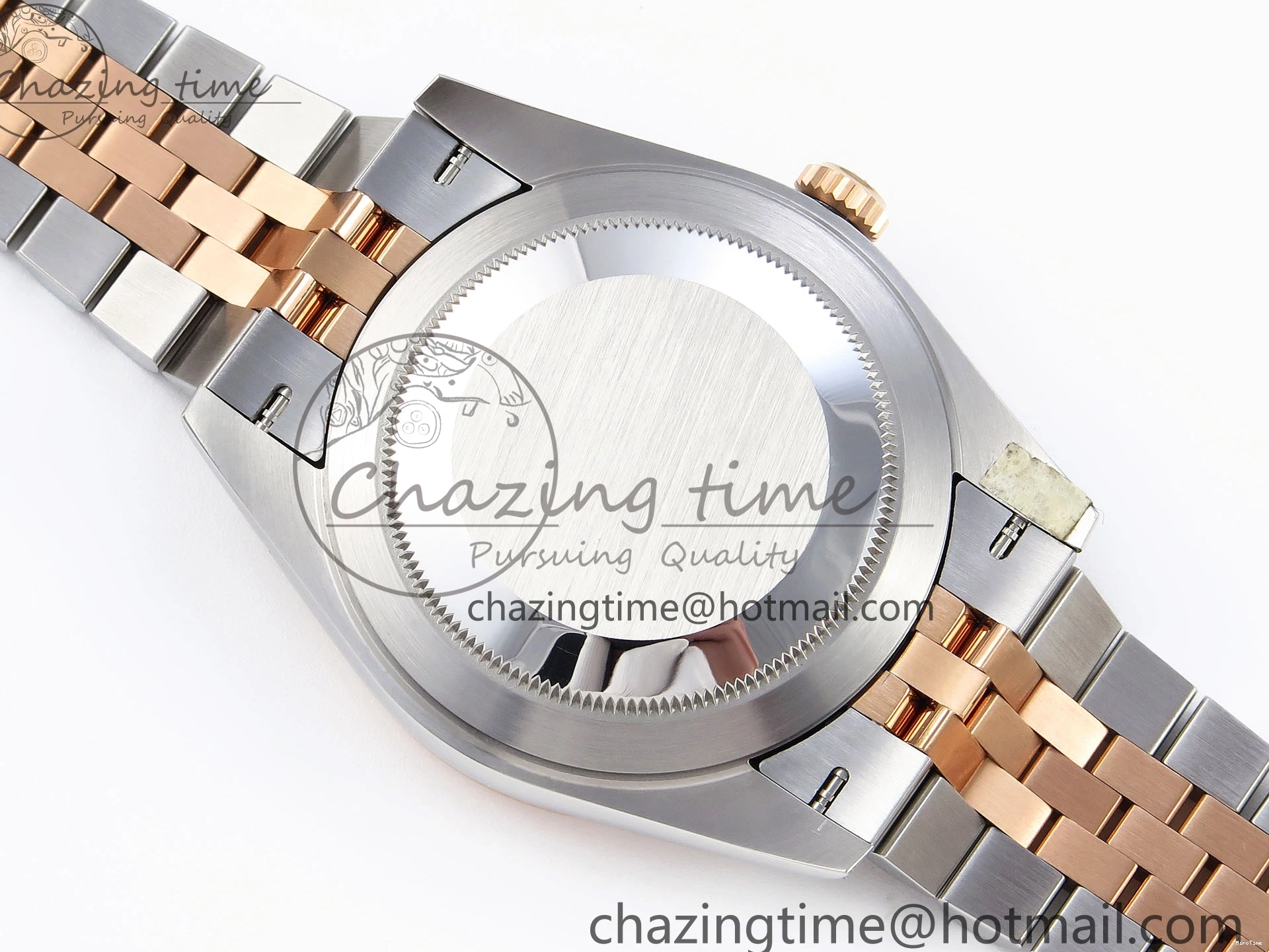 MiroTime 0226 Original DateJust 41 126331 904L SS RG VSF 1:1 Best Edition Brown Dial on Jubilee Bracelet VS 1711